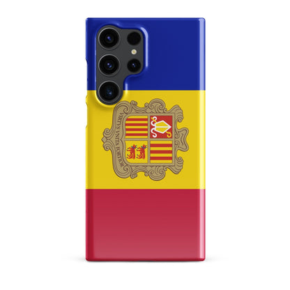 Andorra Flag Samsung Galaxy Phone Case for Samsung S24 and Samsung S23 for Patriots - Raiden Gate Design