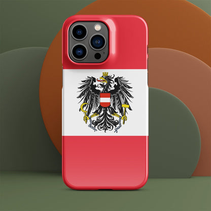 Austria Flag | Aesthetic Phone Case | iPhone 15 Pro Max | Patriotic Phone Case | Tough Case - Raiden Gate Design