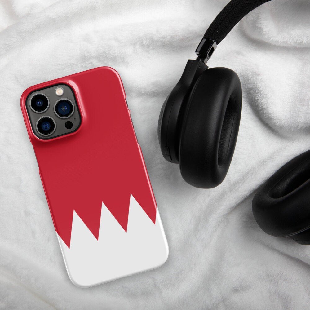 Bahrain Flag | Aesthetic Phone Case | iPhone 15 Pro Max | Patriotic Phone Case | Tough Case - Raiden Gate Design