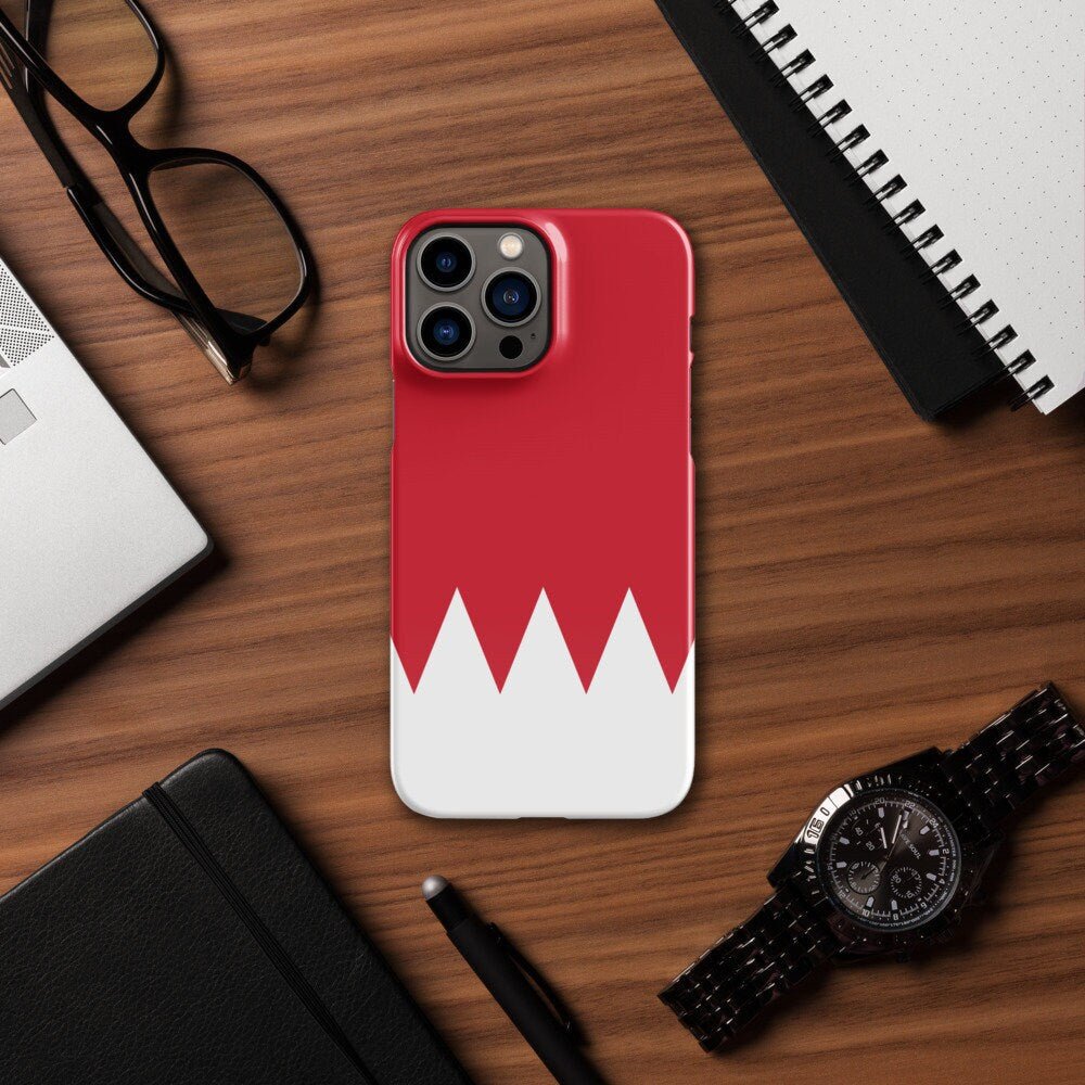 Bahrain Flag | Aesthetic Phone Case | iPhone 15 Pro Max | Patriotic Phone Case | Tough Case - Raiden Gate Design