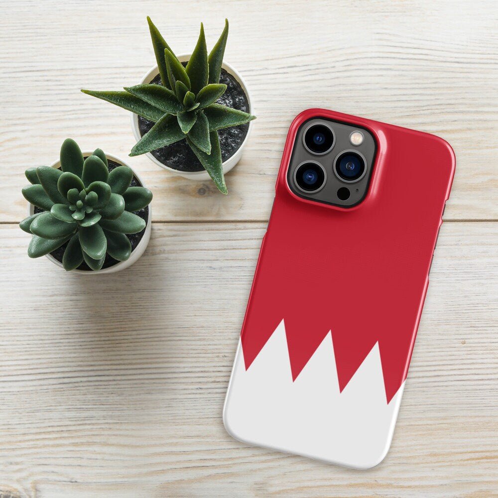 Bahrain Flag | Aesthetic Phone Case | iPhone 15 Pro Max | Patriotic Phone Case | Tough Case - Raiden Gate Design