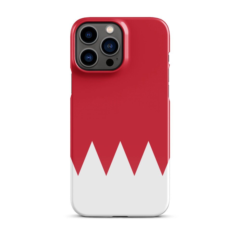 Bahrain Flag | Aesthetic Phone Case | iPhone 15 Pro Max | Patriotic Phone Case | Tough Case - Raiden Gate Design