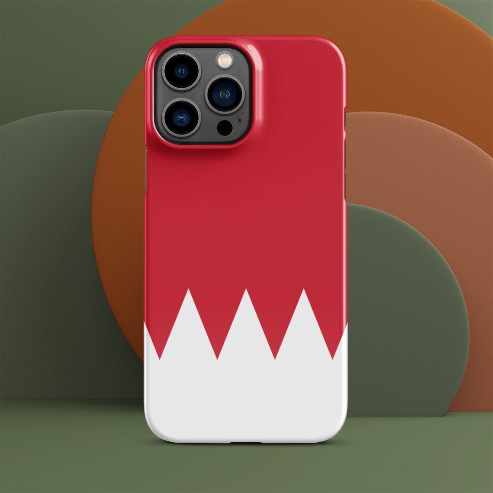 Bahrain Flag | Aesthetic Phone Case | iPhone 15 Pro Max | Patriotic Phone Case | Tough Case - Raiden Gate Design