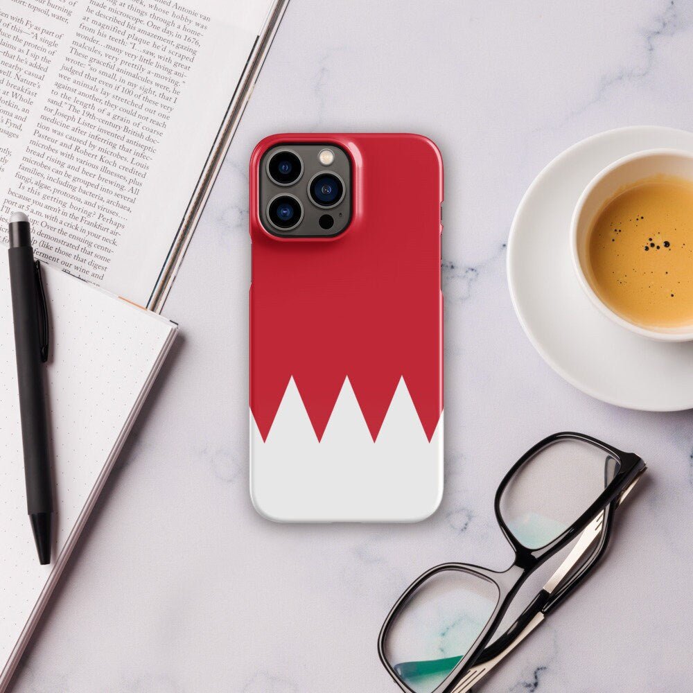 Bahrain Flag | Aesthetic Phone Case | iPhone 15 Pro Max | Patriotic Phone Case | Tough Case - Raiden Gate Design