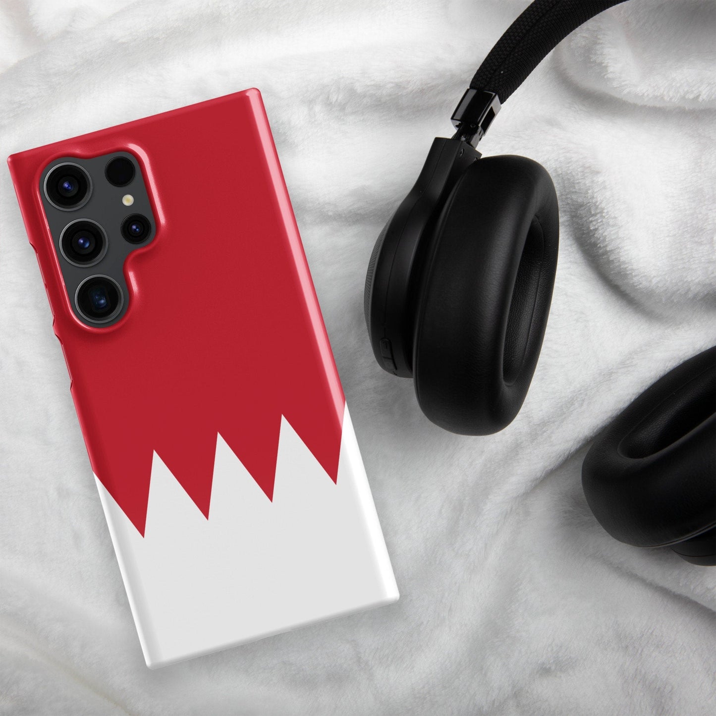 Bahrain Flag Samsung Galaxy Phone Case for Samsung S24 and Samsung S23 for Patriots - Raiden Gate Design