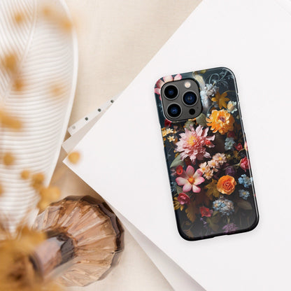 Baroque Plant Phone Case | Botanical Phone Case | Aesthetic Phone Case | Floral Phone Case | Tough Case - Raiden Gate Design