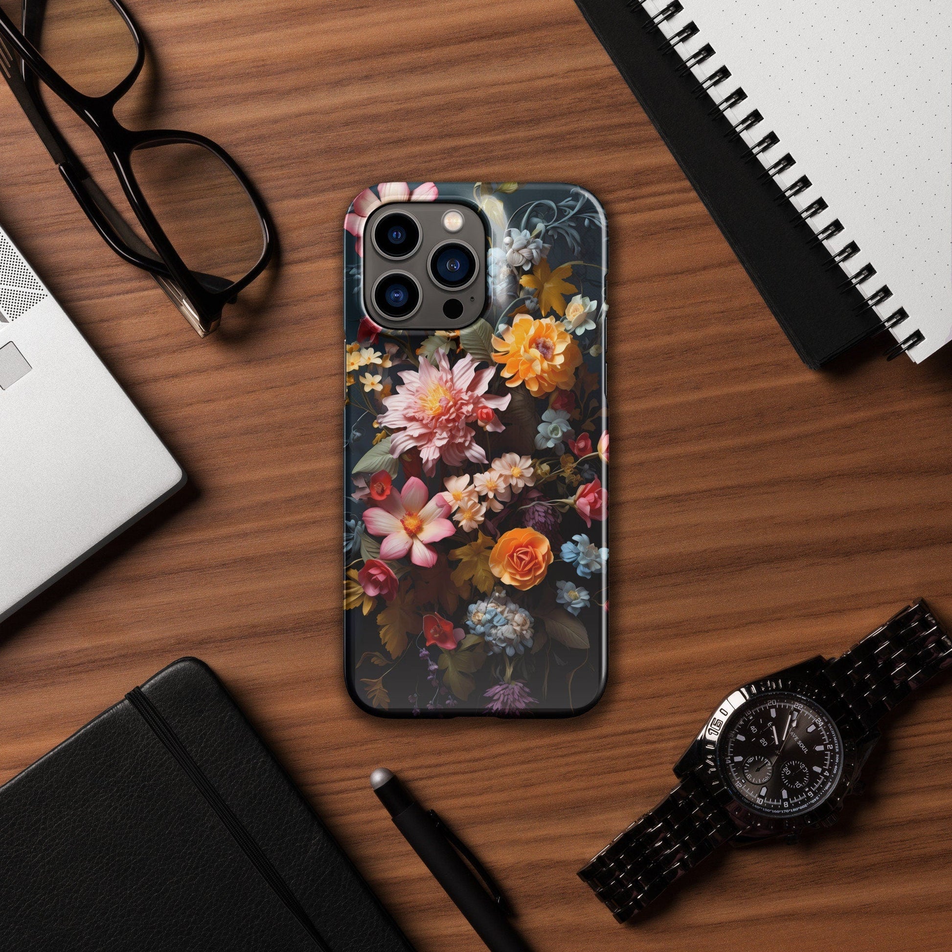 Baroque Plant Phone Case | Botanical Phone Case | Aesthetic Phone Case | Floral Phone Case | Tough Case - Raiden Gate Design