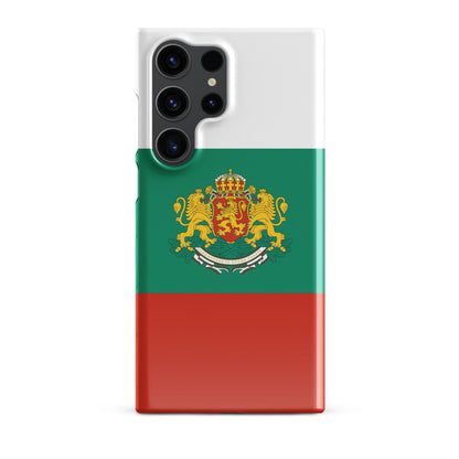 Bulgaria Flag Samsung Galaxy Phone Case for Samsung S24 and Samsung S23 for Patriots - Raiden Gate Design