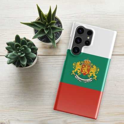 Bulgaria Flag Samsung Galaxy Phone Case for Samsung S24 and Samsung S23 for Patriots - Raiden Gate Design