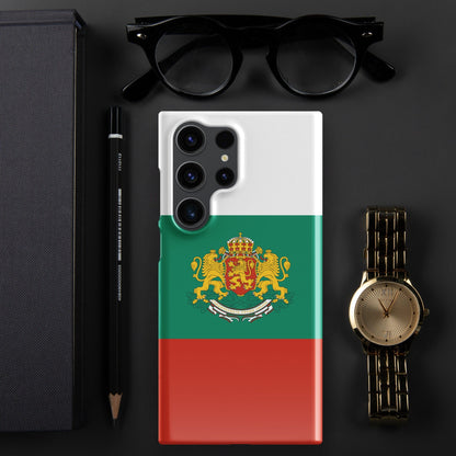 Bulgaria Flag Samsung Galaxy Phone Case for Samsung S24 and Samsung S23 for Patriots - Raiden Gate Design