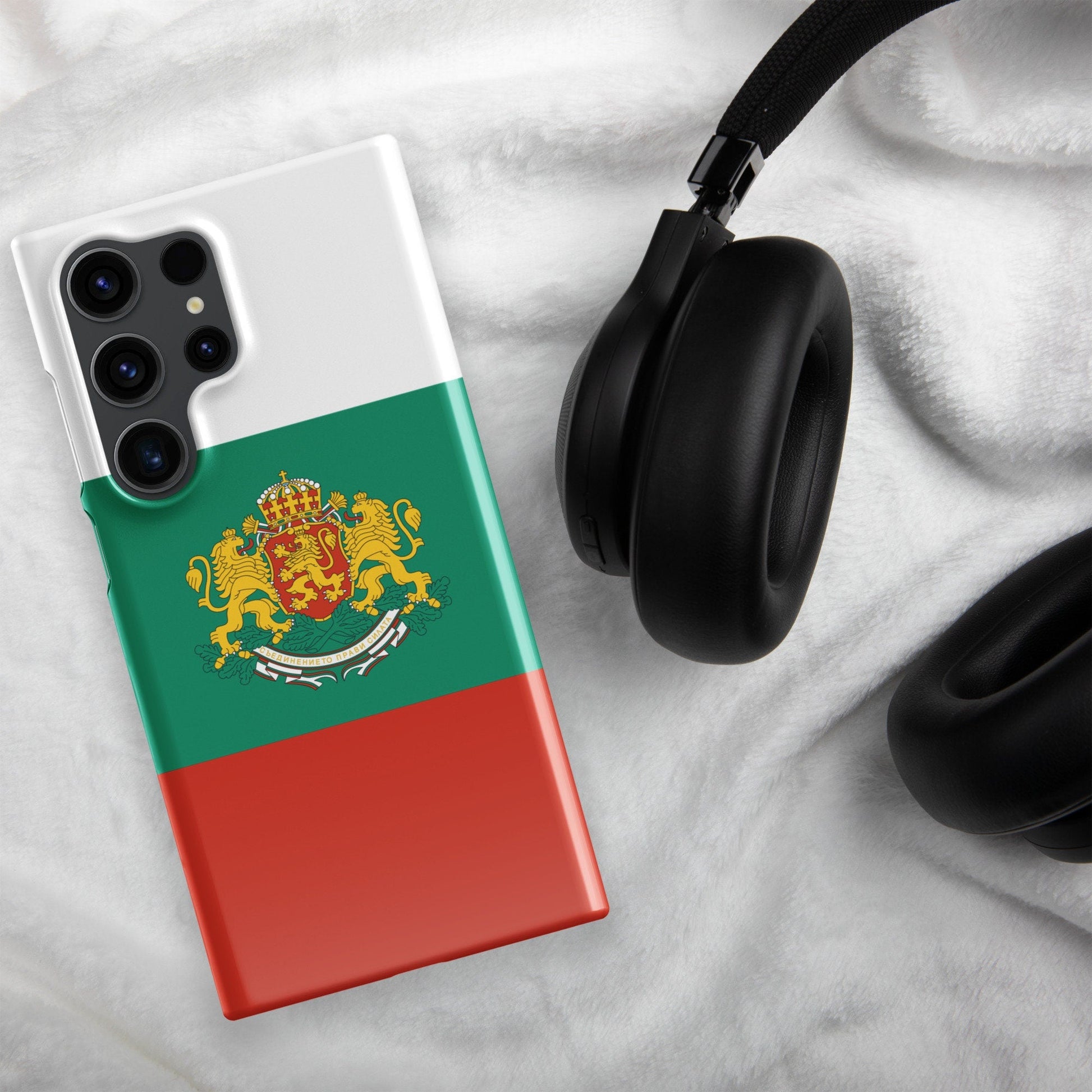 Bulgaria Flag Samsung Galaxy Phone Case for Samsung S24 and Samsung S23 for Patriots - Raiden Gate Design