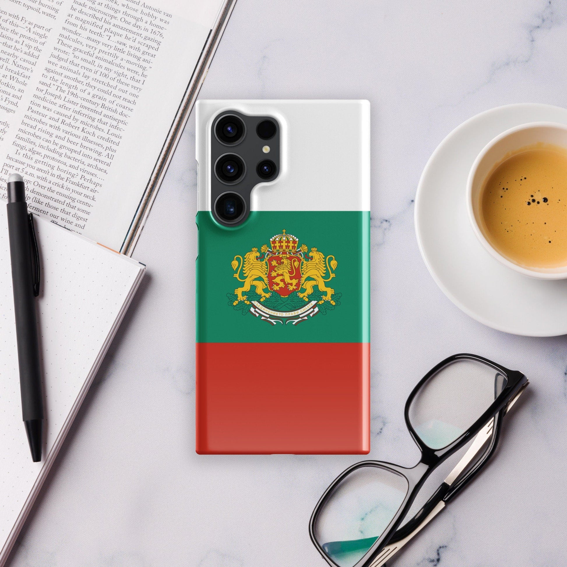 Bulgaria Flag Samsung Galaxy Phone Case for Samsung S24 and Samsung S23 for Patriots - Raiden Gate Design