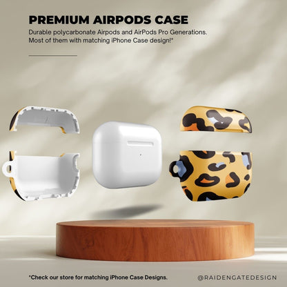 Cheetah Skin Custom AirPods Pro Case | Tough AirPods Case - Raiden Gate Design