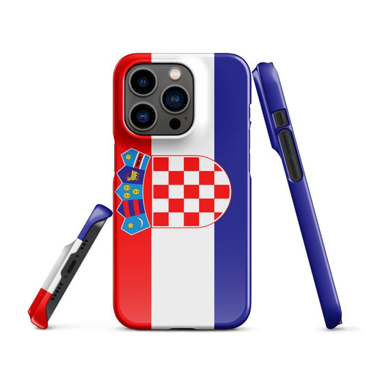 Croatia Flag | Aesthetic Phone Case | iPhone 15 Pro Max | Patriotic Phone Case | Tough Case - Raiden Gate Design