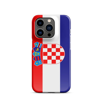 Croatia Flag | Aesthetic Phone Case | iPhone 15 Pro Max | Patriotic Phone Case | Tough Case - Raiden Gate Design