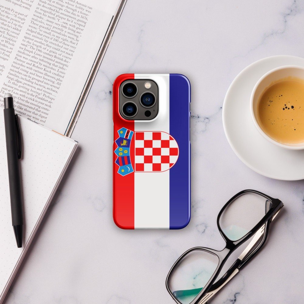 Croatia Flag | Aesthetic Phone Case | iPhone 15 Pro Max | Patriotic Phone Case | Tough Case - Raiden Gate Design