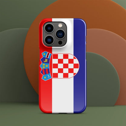 Croatia Flag | Aesthetic Phone Case | iPhone 15 Pro Max | Patriotic Phone Case | Tough Case - Raiden Gate Design