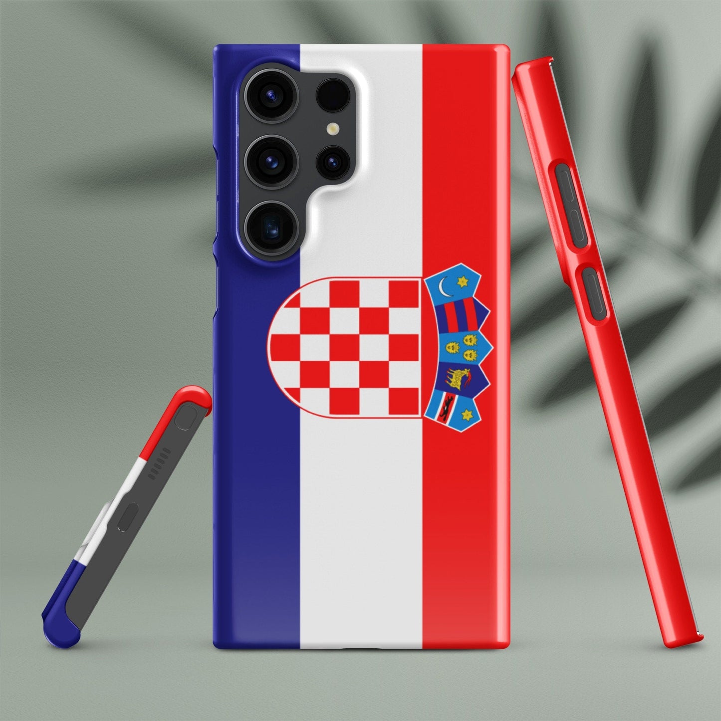 Croatia Flag Samsung Galaxy Phone Case for Samsung S24 and Samsung S23 for Patriots - Raiden Gate Design