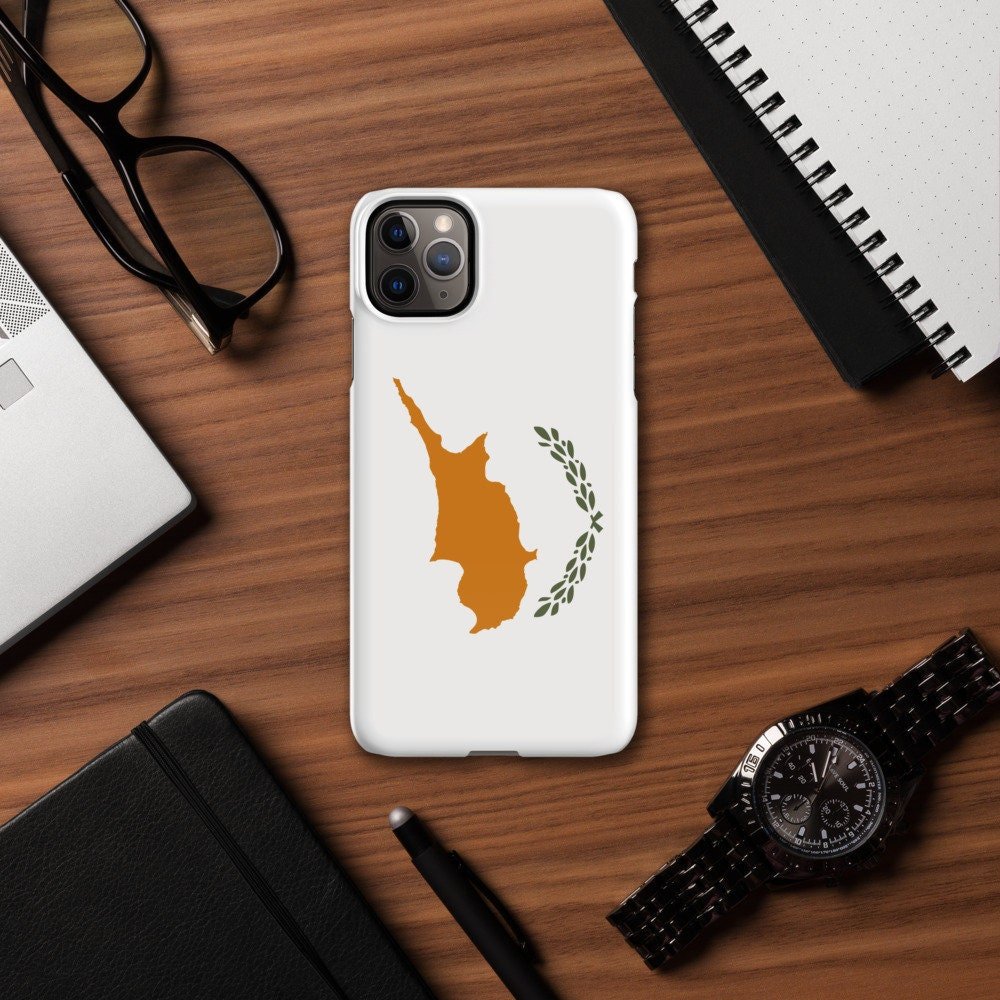 Cyprus Flag | Aesthetic Phone Case | iPhone 15 Pro Max | Patriotic Phone Case | Tough Case - Raiden Gate Design