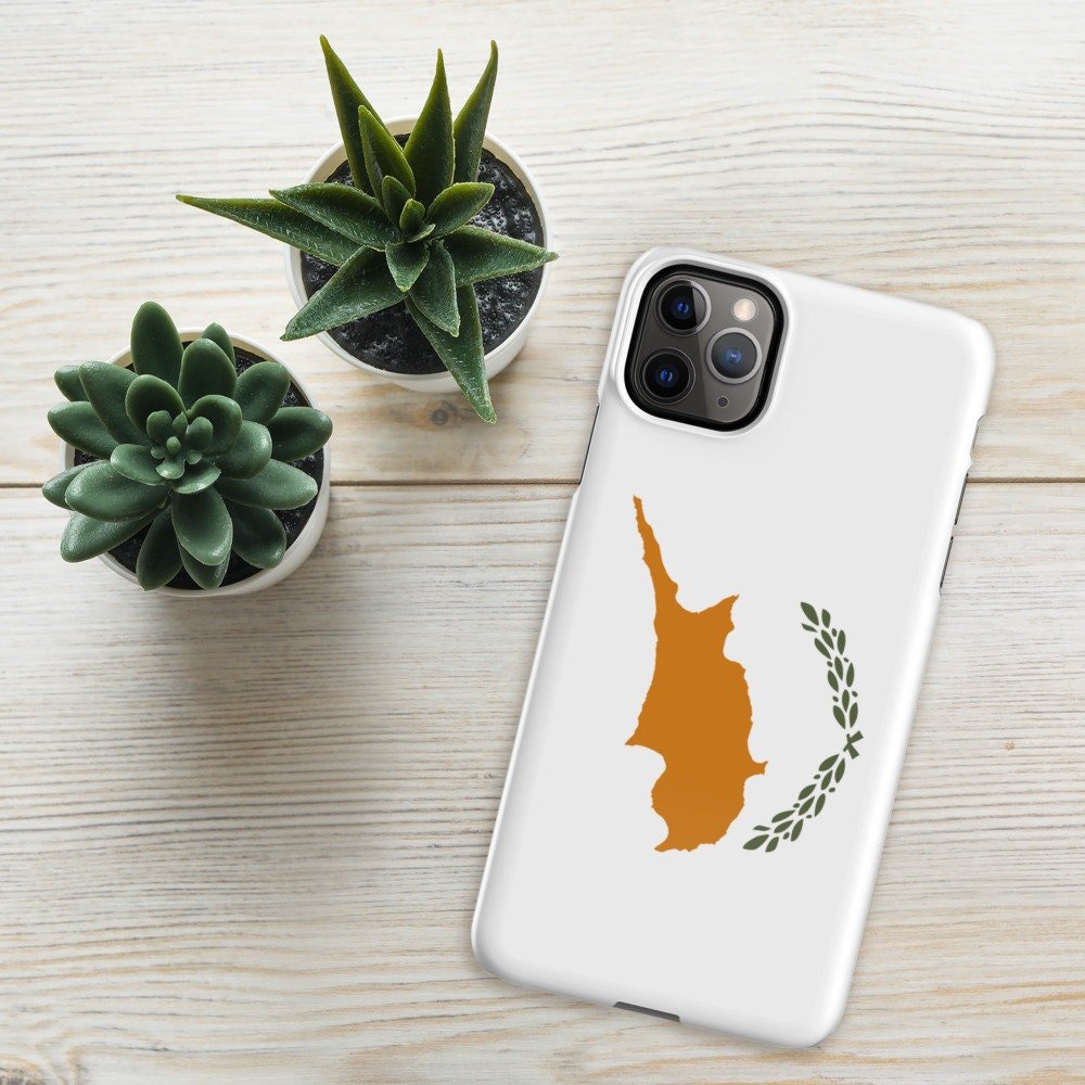 Cyprus Flag | Aesthetic Phone Case | iPhone 15 Pro Max | Patriotic Phone Case | Tough Case - Raiden Gate Design