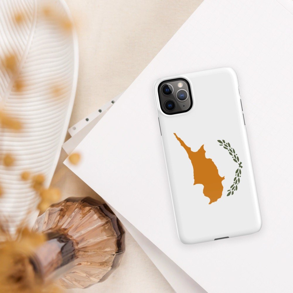 Cyprus Flag | Aesthetic Phone Case | iPhone 15 Pro Max | Patriotic Phone Case | Tough Case - Raiden Gate Design