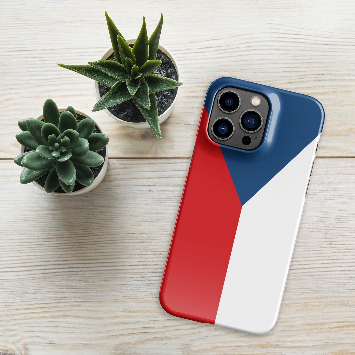 Czechia Flag | Aesthetic Phone Case | iPhone 15 Pro Max | Patriotic Phone Case | Tough Case - Raiden Gate Design