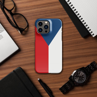 Czechia Flag | Aesthetic Phone Case | iPhone 15 Pro Max | Patriotic Phone Case | Tough Case - Raiden Gate Design