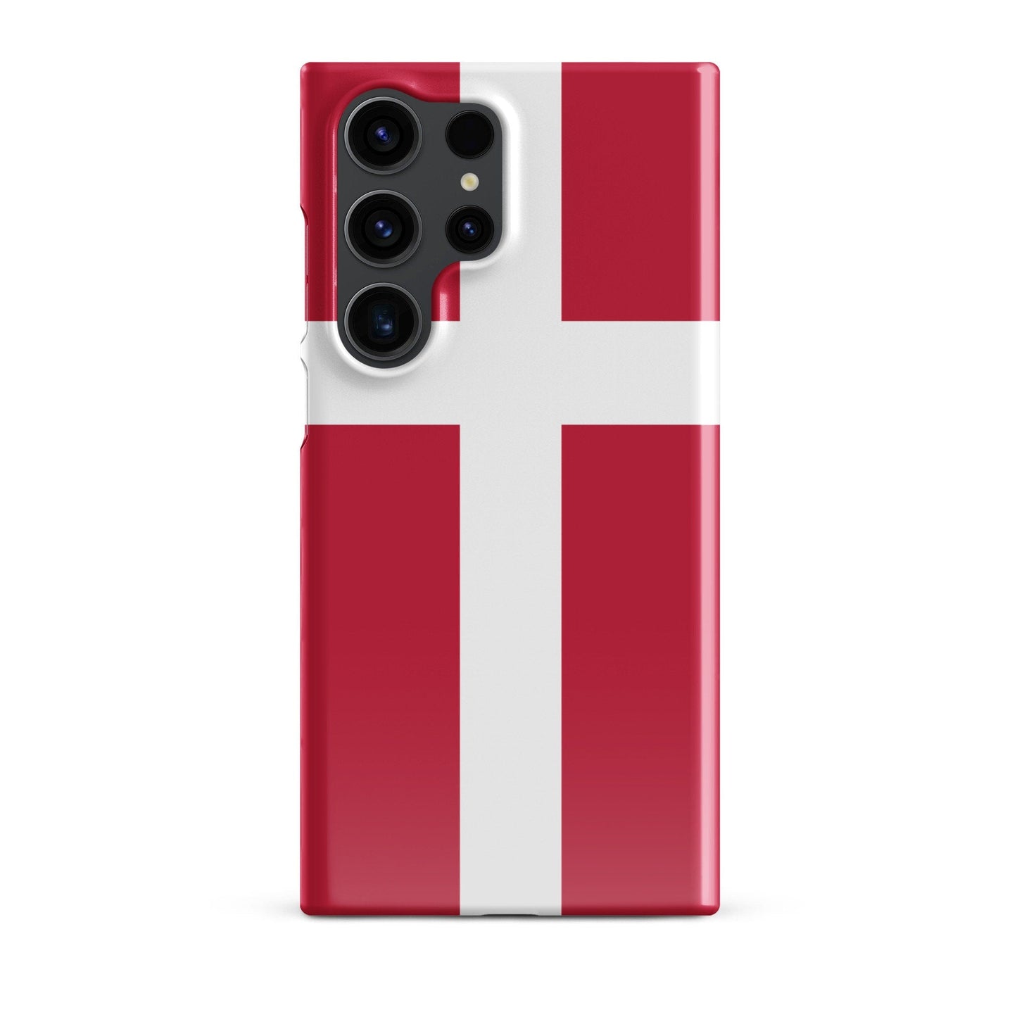 Denmark Flag Samsung Galaxy Phone Case for Samsung S24 and Samsung S23 for Patriots - Raiden Gate Design