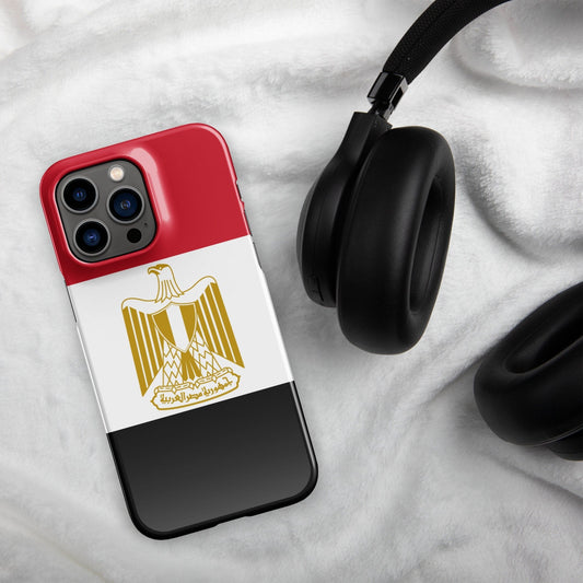 Egypt Flag | Aesthetic Phone Case | iPhone 15 Pro Max | Patriotic Phone Case | Tough Case - Raiden Gate Design