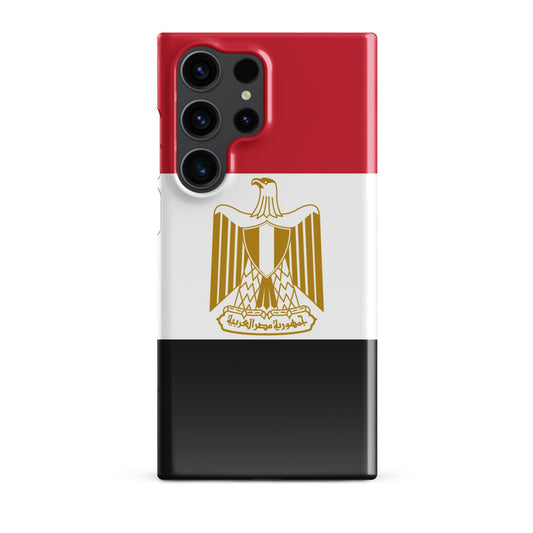 Egypt Flag Samsung Galaxy Phone Case for Samsung S24 and Samsung S23 for Patriots - Raiden Gate Design