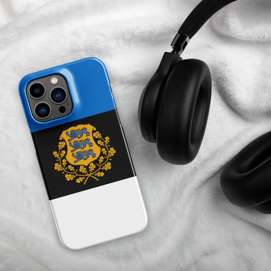 Estonia Flag | Aesthetic Phone Case | iPhone 15 Pro Max | Patriotic Phone Case | Tough Case - Raiden Gate Design