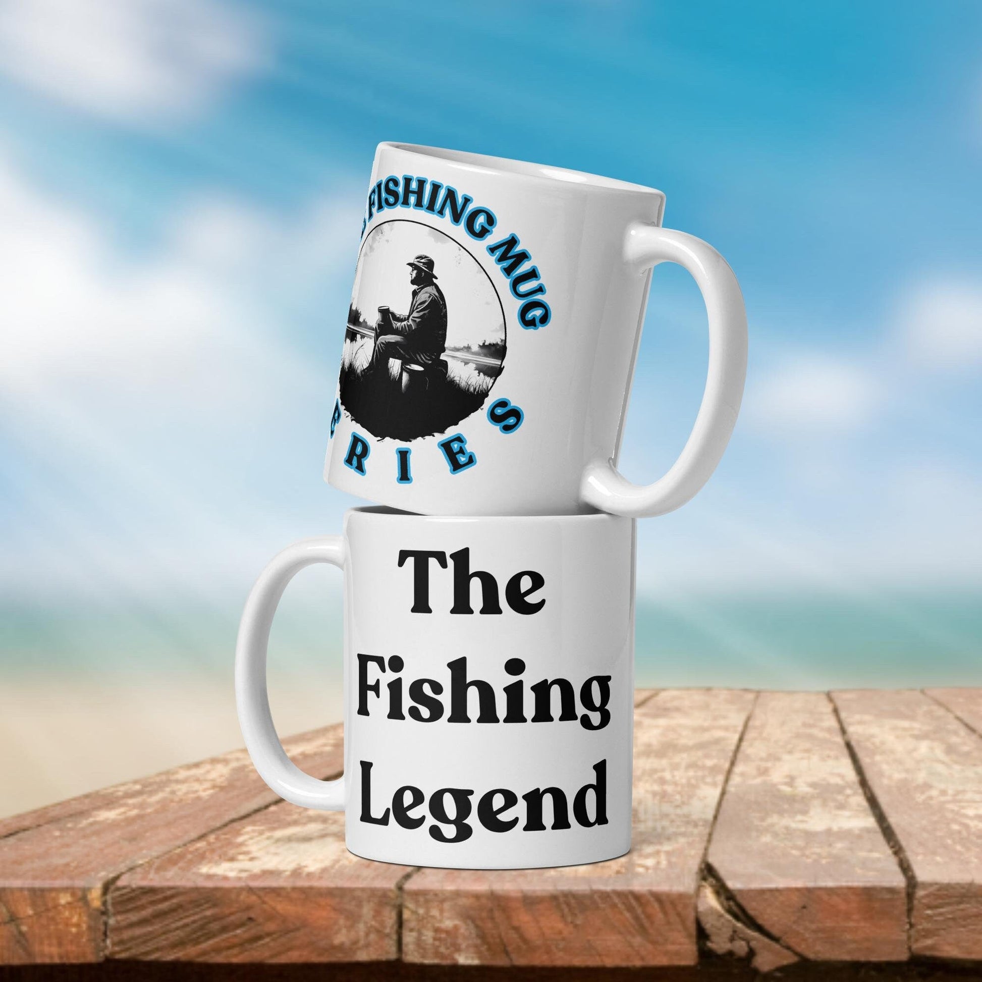 Fishing Mug: “Fishing Legend.” | Angler Mug | Fishing Coffee Mug | Dad Gift - Raiden Gate Design