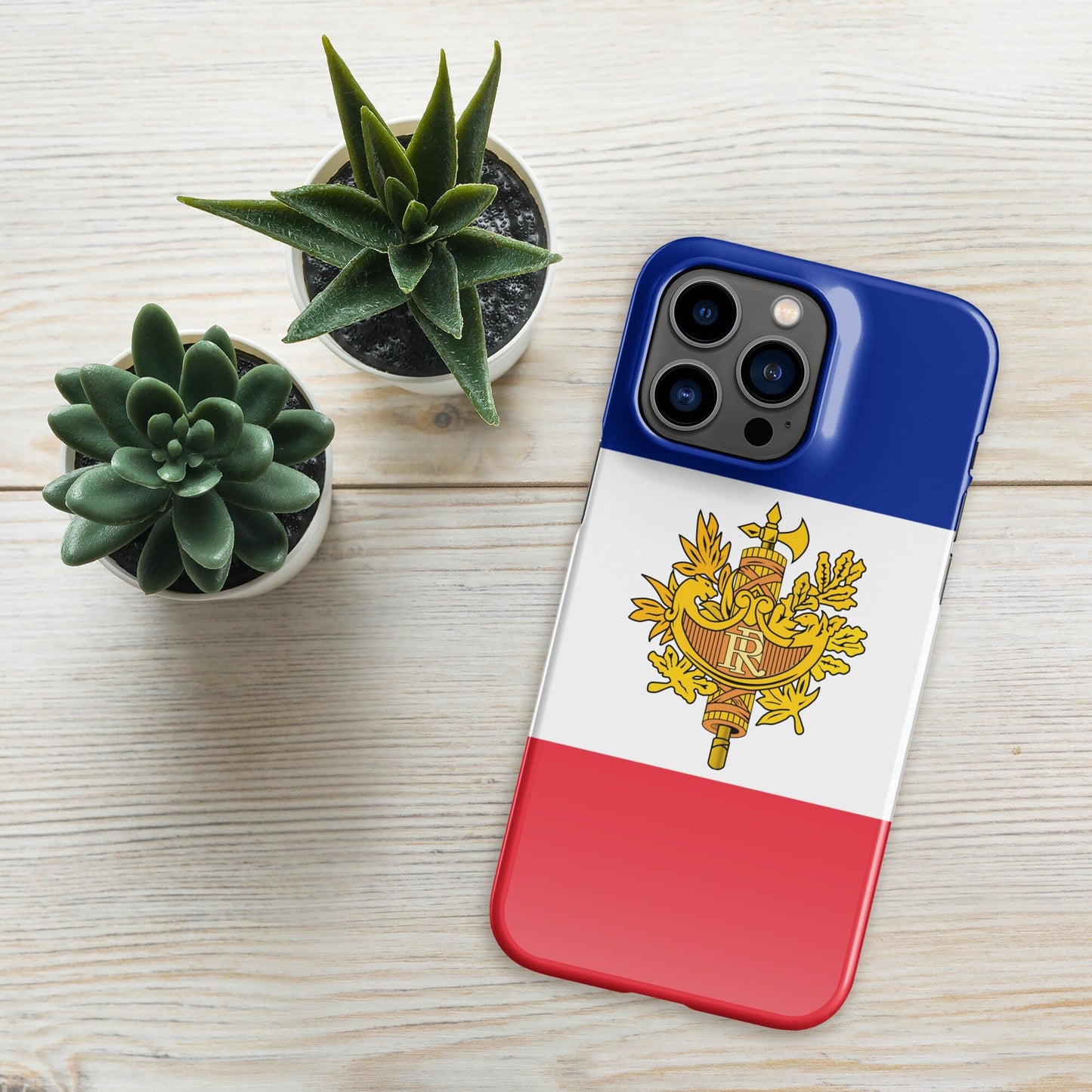 France Flag | Aesthetic Phone Case | iPhone 15 Pro Max | Patriotic Phone Case | Tough Case - Raiden Gate Design