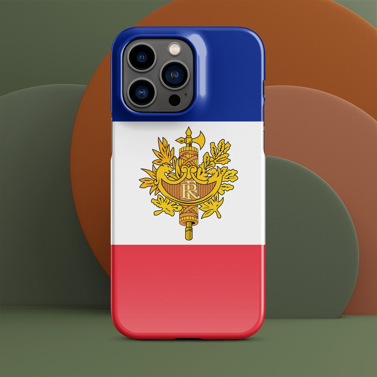 France Flag | Aesthetic Phone Case | iPhone 15 Pro Max | Patriotic Phone Case | Tough Case - Raiden Gate Design