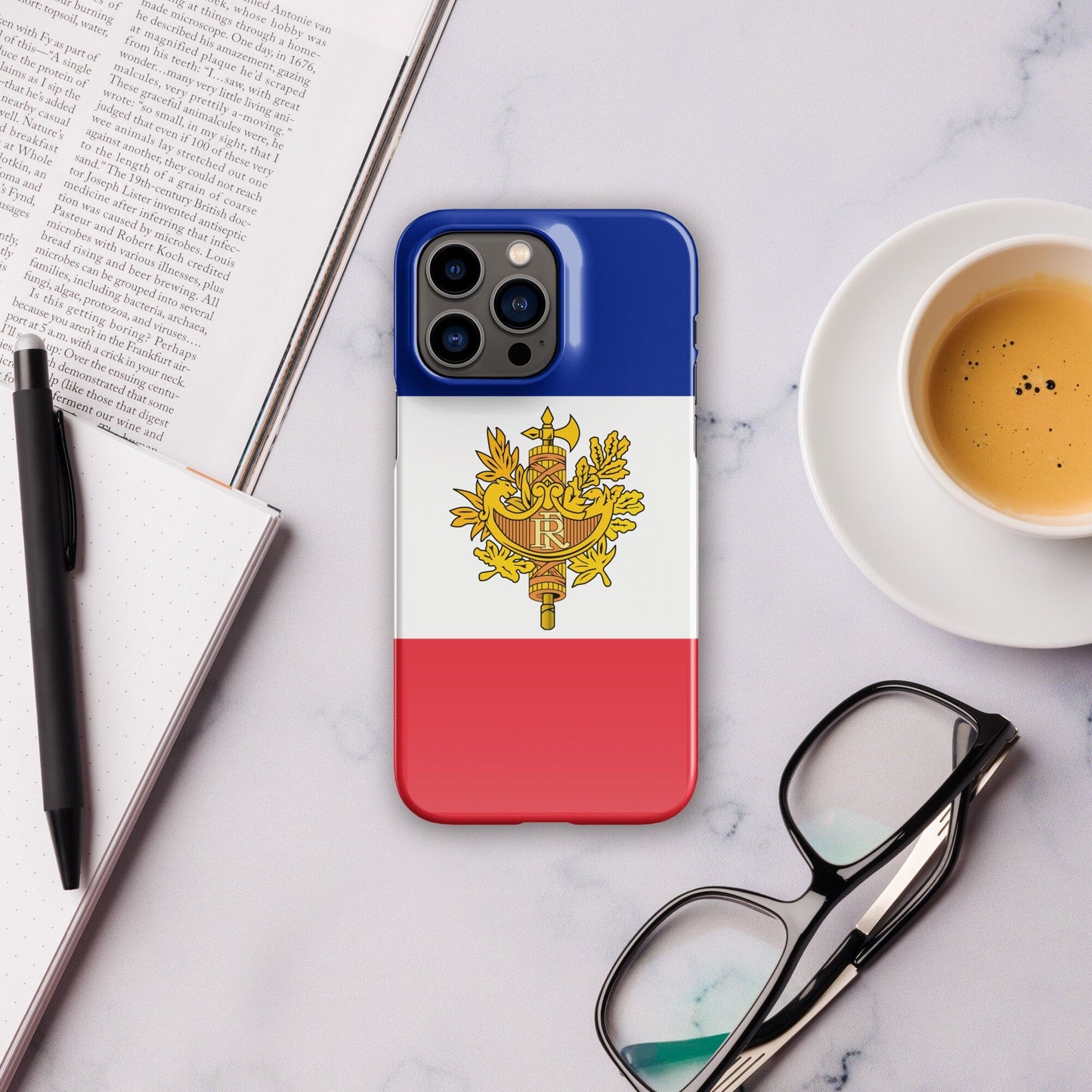 France Flag | Aesthetic Phone Case | iPhone 15 Pro Max | Patriotic Phone Case | Tough Case - Raiden Gate Design