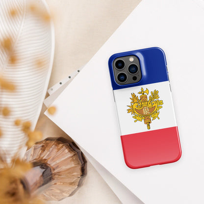 France Flag | Aesthetic Phone Case | iPhone 15 Pro Max | Patriotic Phone Case | Tough Case - Raiden Gate Design