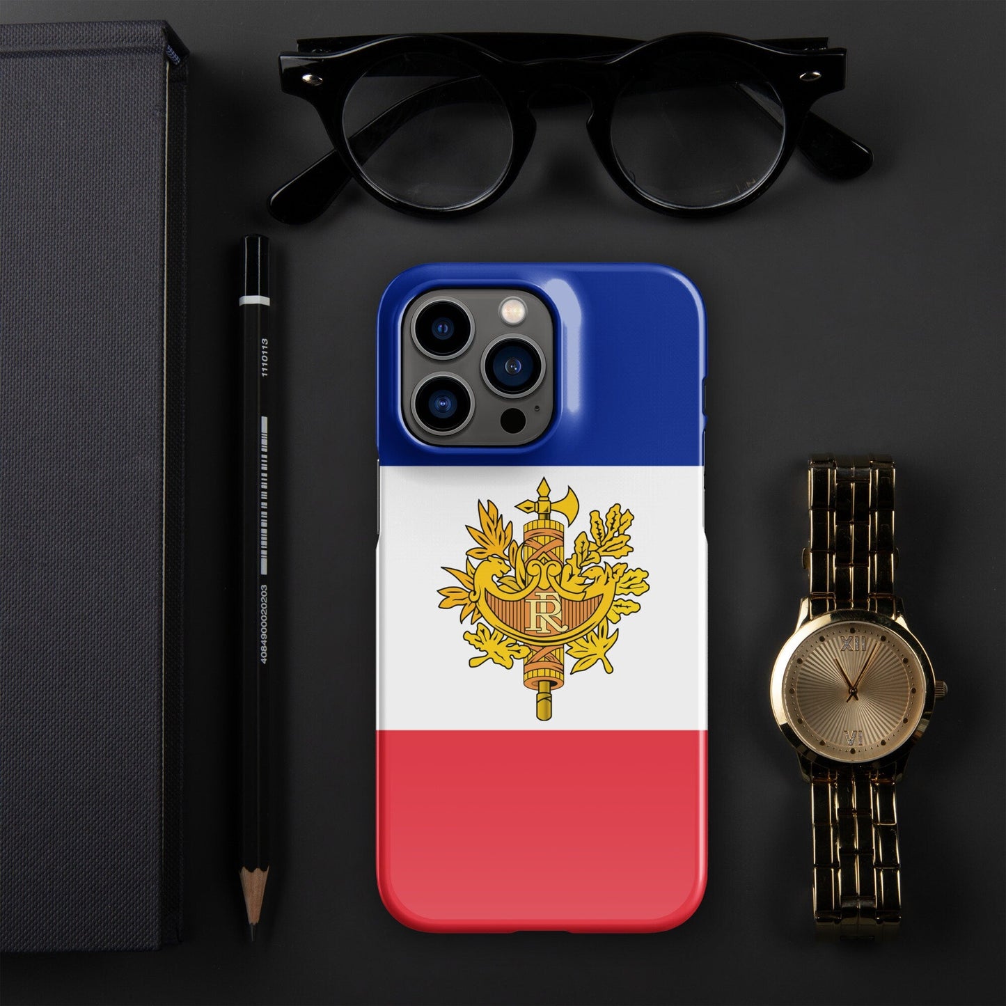 France Flag | Aesthetic Phone Case | iPhone 15 Pro Max | Patriotic Phone Case | Tough Case - Raiden Gate Design