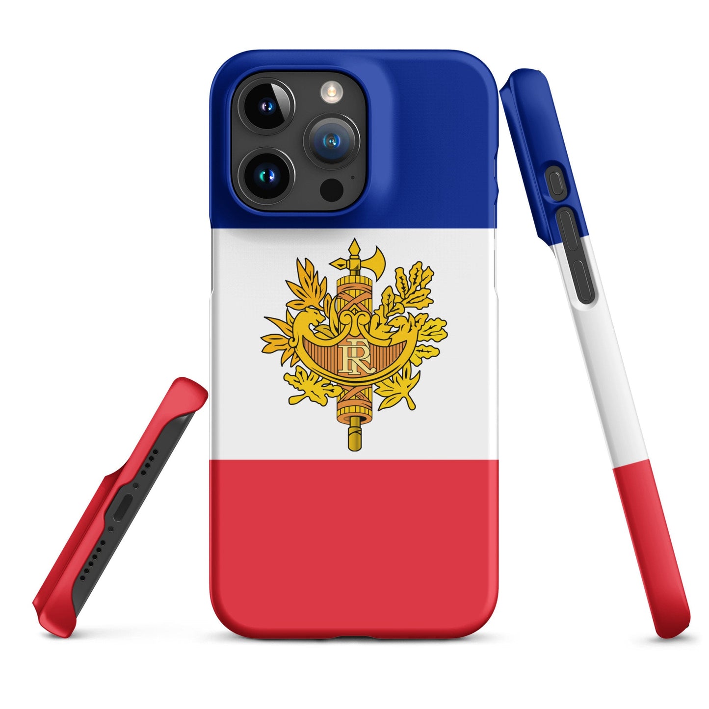 France Flag | Aesthetic Phone Case | iPhone 15 Pro Max | Patriotic Phone Case | Tough Case - Raiden Gate Design