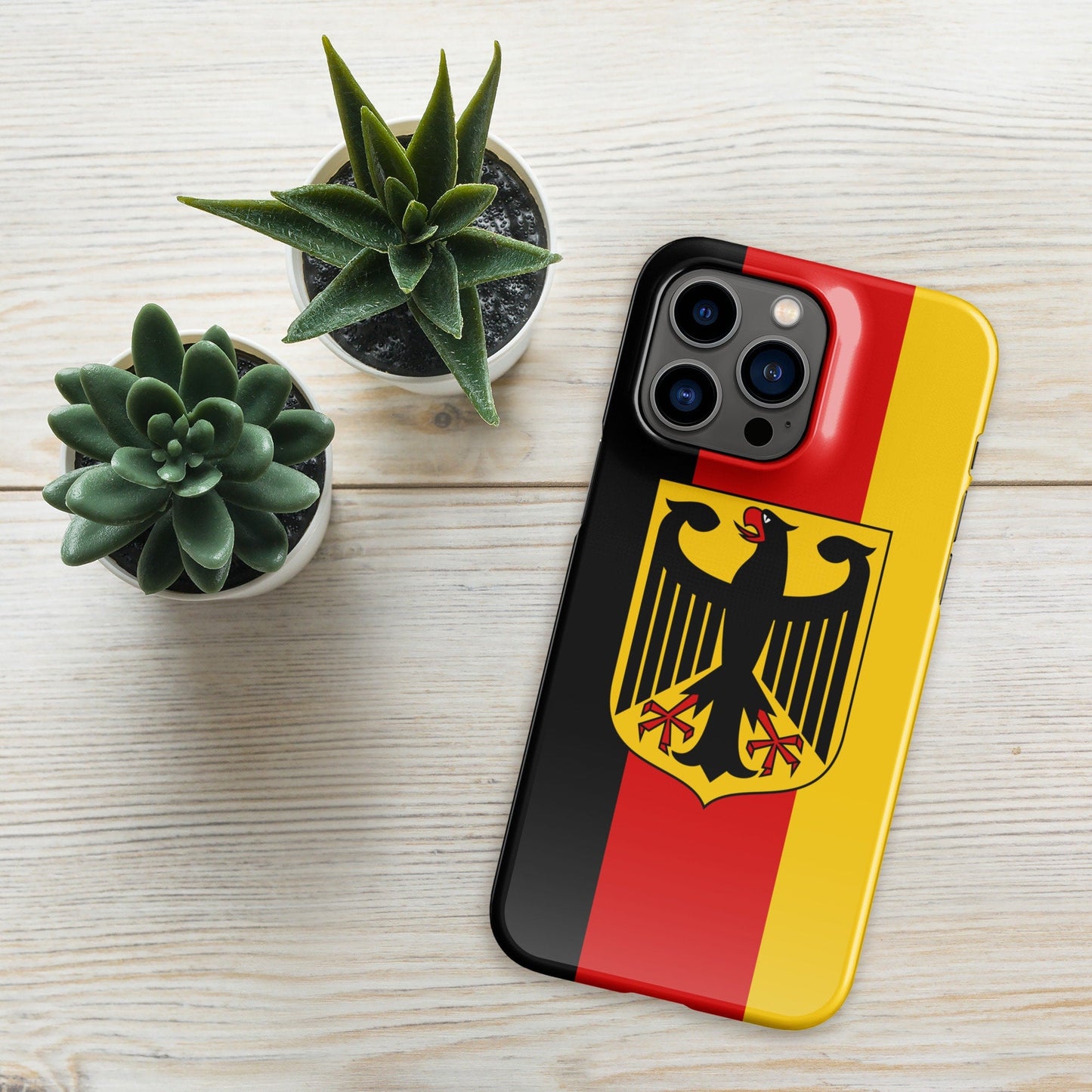 German Flag | Aesthetic Phone Case | iPhone 15 Pro Max | Patriotic Phone Case | Tough Case - Raiden Gate Design