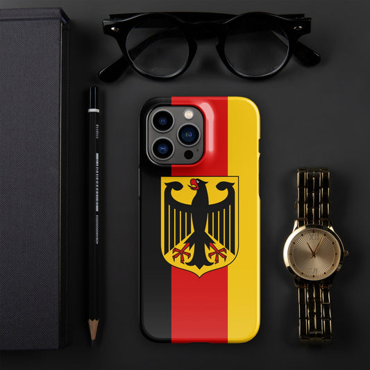 German Flag | Aesthetic Phone Case | iPhone 15 Pro Max | Patriotic Phone Case | Tough Case - Raiden Gate Design