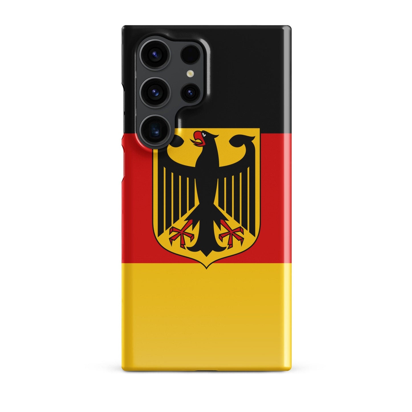 German Flag Samsung Galaxy Phone Case for Samsung S24 and Samsung S23 for Patriots - Raiden Gate Design