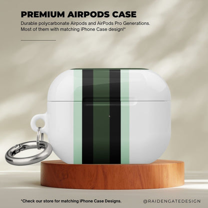 Green T - Shape Custom AirPods Pro Case | Tough AirPods Case - Raiden Gate Design