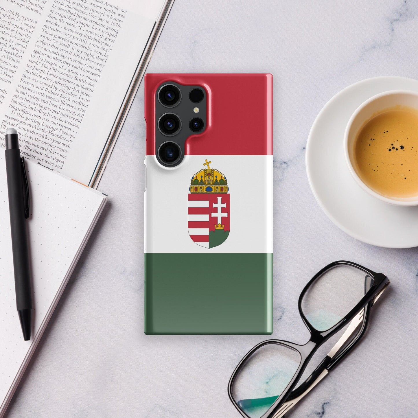 Hungary Flag Samsung Galaxy Phone Case for Samsung S24 and Samsung S23 for Patriots - Raiden Gate Design