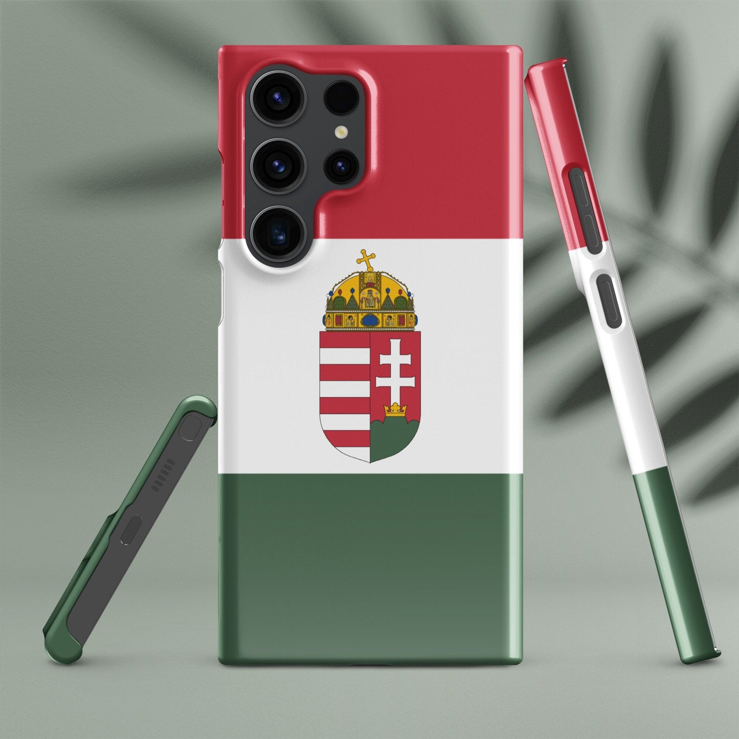 Hungary Flag Samsung Galaxy Phone Case for Samsung S24 and Samsung S23 for Patriots - Raiden Gate Design