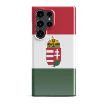 Hungary Flag Samsung Galaxy Phone Case for Samsung S24 and Samsung S23 for Patriots - Raiden Gate Design