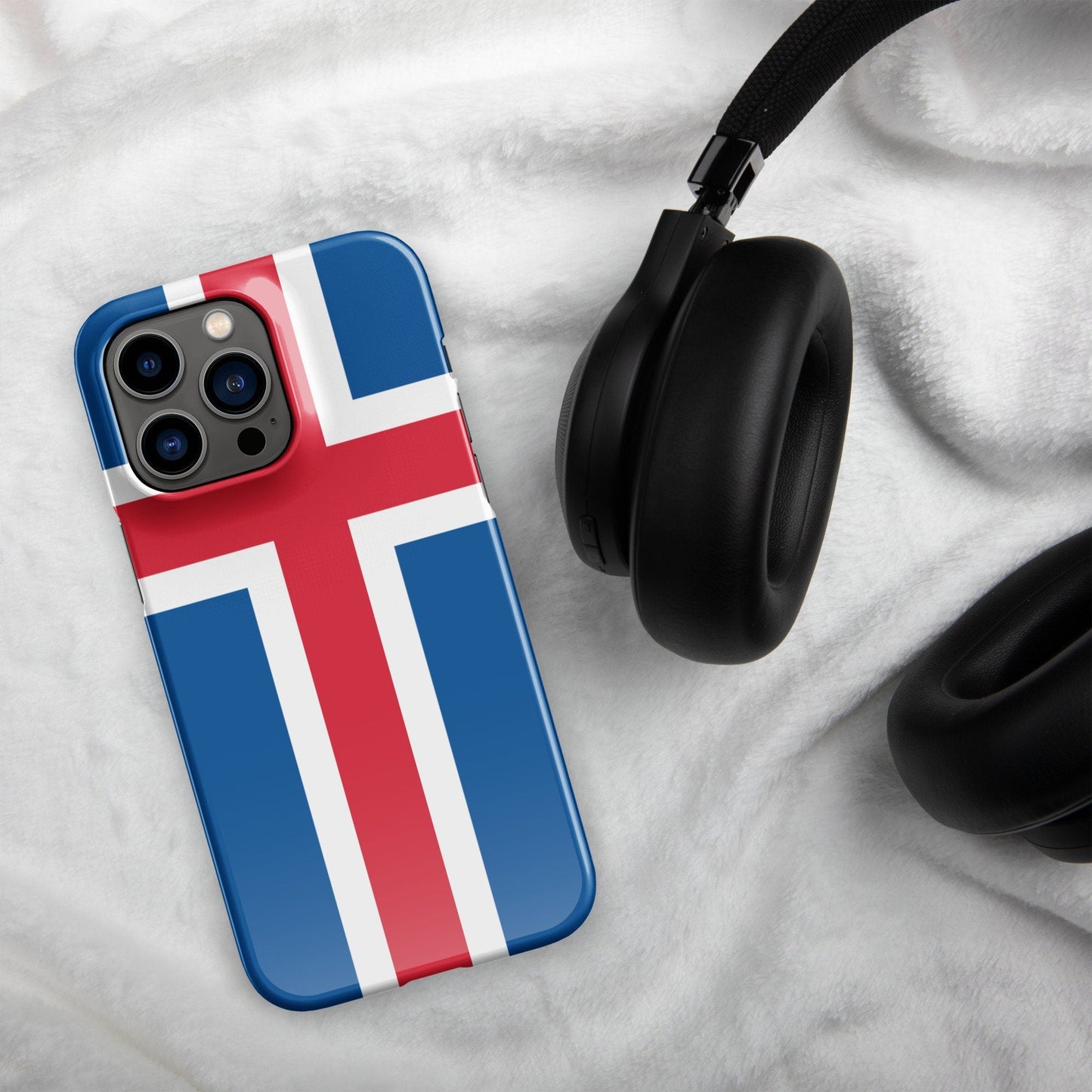 Iceland Flag | Aesthetic Phone Case | iPhone 15 Pro Max | Patriotic Phone Case | Tough Case - Raiden Gate Design