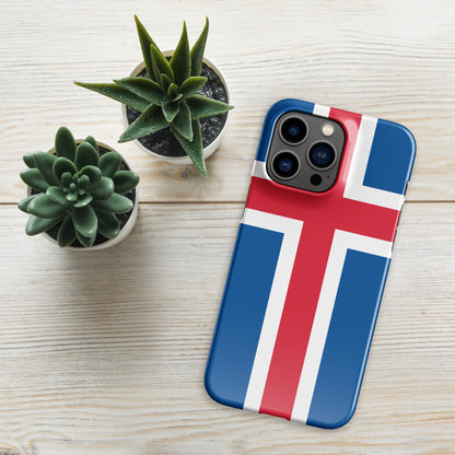 Iceland Flag | Aesthetic Phone Case | iPhone 15 Pro Max | Patriotic Phone Case | Tough Case - Raiden Gate Design