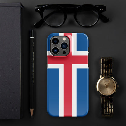 Iceland Flag | Aesthetic Phone Case | iPhone 15 Pro Max | Patriotic Phone Case | Tough Case - Raiden Gate Design