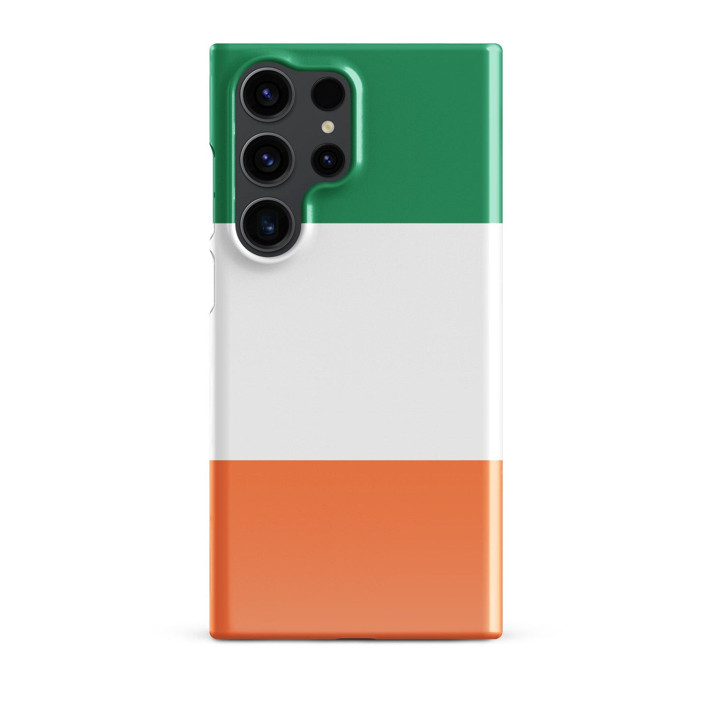 Ireland Flag Samsung Galaxy Phone Case for Samsung S24 and Samsung S23 for Patriots - Raiden Gate Design