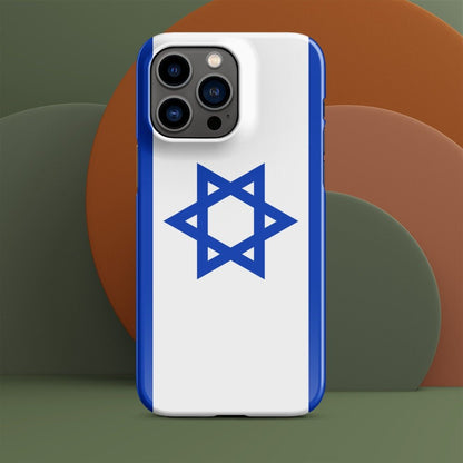 Israel Flag | Aesthetic Phone Case | iPhone 15 Pro Max | Patriotic Phone Case | Tough Case - Raiden Gate Design